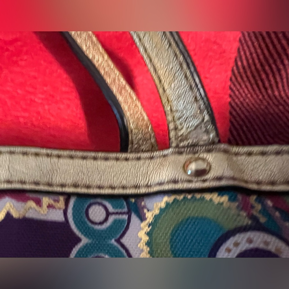 Matching Coach Poppy Purse, Wristlet, and wallet! With hang tag as well! - Picture 5 of 16